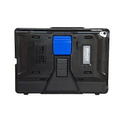 PIVOT 10X Case for iPad 10" - Black Body w/ Blue Clip