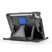 PIVOT A22A Case for iPad 10th Gen - Black Body w/ Blue Clip