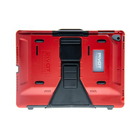 PIVOT OMNI 97X Case for iPad 9.7" - Red Body w/ Black Clip