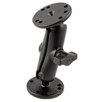RAM® Double Ball Drill-Down Mount with Two Round Plates