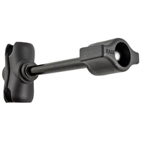 RAM® Short Double Socket Arm for 1" Balls with Retention Knob