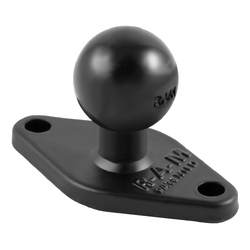 RAM® 2.43" x 1.31" Diamond Ball Base with 1" Ball