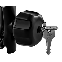 RAM® Locking Knob with 1/4-20 Brass Hole for B Size Arms