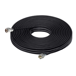 Antenna Cable Kit, 15 Meters RG58 Low Loss with N Type to PL259U (UHF) Connectors