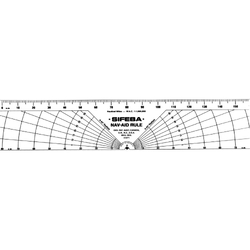Sifeba NAV-AID Scale Rule (WAC) 160nm