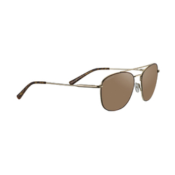 Serengeti Carroll Large Shiny Light Gold Tort Enamel - Mineral Polarized 555nm - SS598005