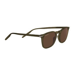 Serengeti Delio Large - Crystal Khaki - Mineral Polarized Drivers - SS818004
