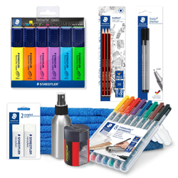 Student Deluxe Stationary and Chart Cleaning Kit (MATTE Laminate)