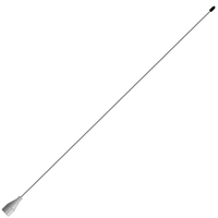 Airband Stainless Steel Whip Antenna 118.00 to 136.00 Mhz