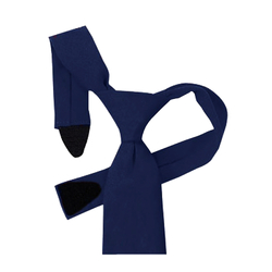 Pilot's Velcro Tie - Navy 20"