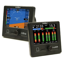 AvMap Ultra EFIS + Engibox Kit