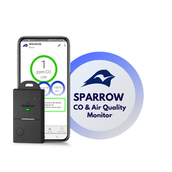 ECOSensors Sparrow CO Detector & Air Quality Monitor