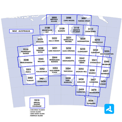 World Aeronautical Chart - Alice Springs