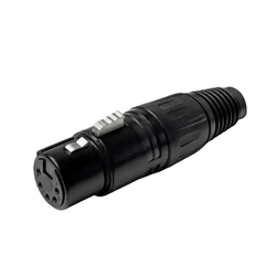Pilot Communications Female 5 Pin XLR plug (Airbus/Boeing)