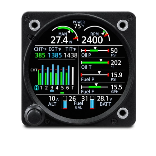 Garmin GI 275 Base Kit EIS w/GEA 24 for Certified Aircraft w/ Installation Kit