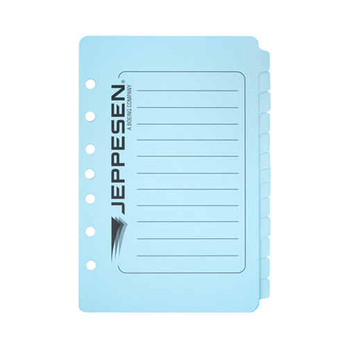 Jeppesen Multi Tab Dividers - Set of 13