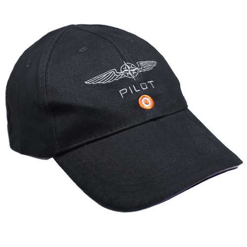 Design4Pilots Pilot Cap Cotton / Black
