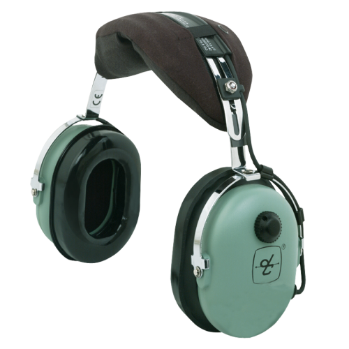 David Clark 10S/DC Stereo Listen Only Headset