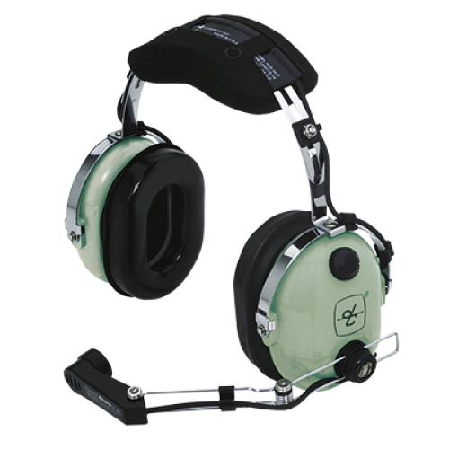 David Clark H10-36 Headset - Coil Cord - U174 Helicopter Plug