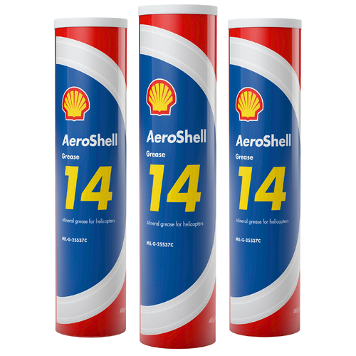 Aeroshell Grease 14 - Leading Multipurpose Helicopter Grease (3 Pack)