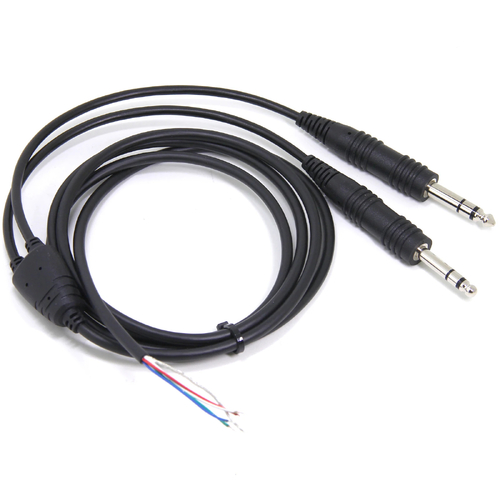 David Clark COMM CORD KIT for H10-13,30,40,50 - General Aviation Dual Plugs