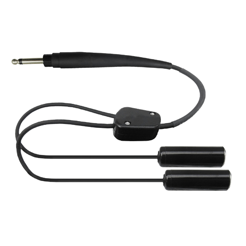 David Clark Ground Crew Headset Training Y Type Dual Headset Adapter Cord 23 Inch