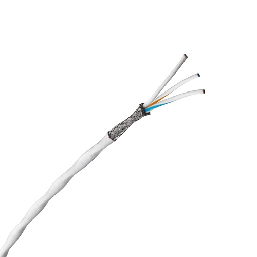 Extruded ETFE Tefzel Wire, 22 AWG, White, 3-Conductor - (Per FT)