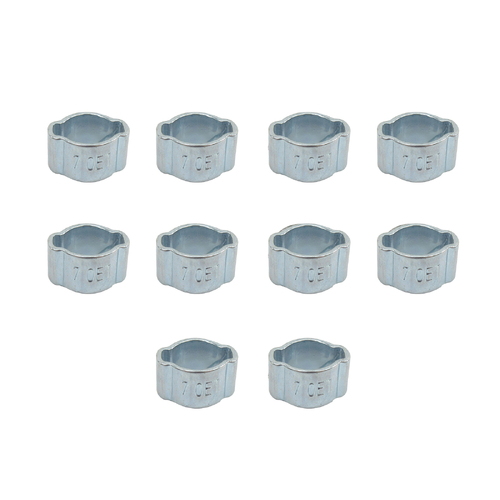 David Clark Circle Clamps 1/4" (10 Pack)