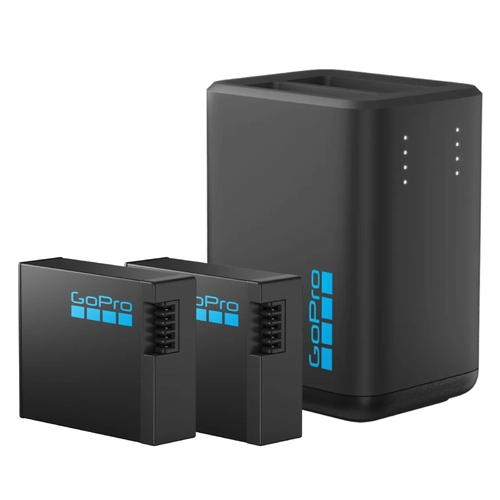 GoPro Dual Battery Charger + 2 x Enduro Batteries - HERO13 Black
