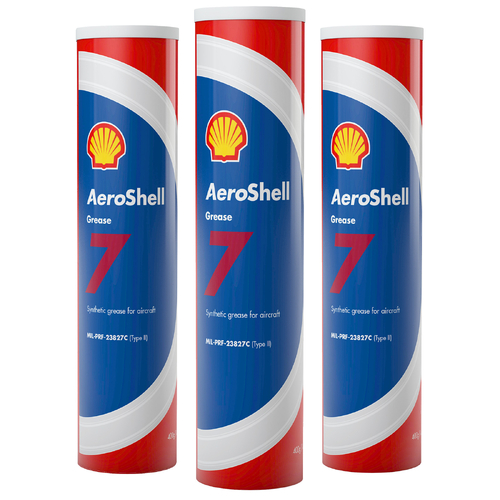 Aeroshell Grease 7 - Advanced Multipurpose Airframe (3 Pack)