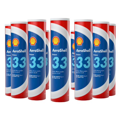 Aeroshell Grease 33 - Universal Synthetic Airframe Grease (10 Pack)