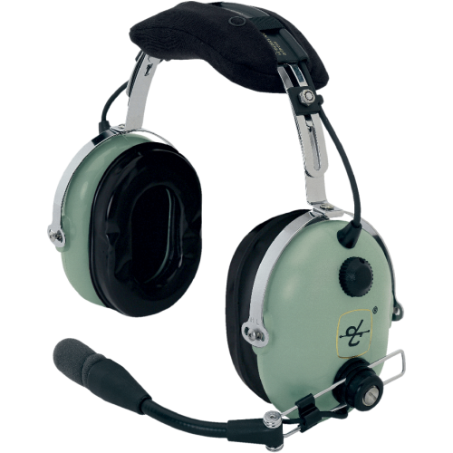 David Clark H10-60 Aviation Headset  - Straight Cord - Dual Plugs