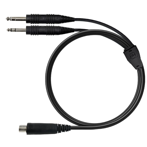 David Clark H10-60 Cord Assembly 5ft Straight Cord PJ-068 PJ-055 GA Plugs
