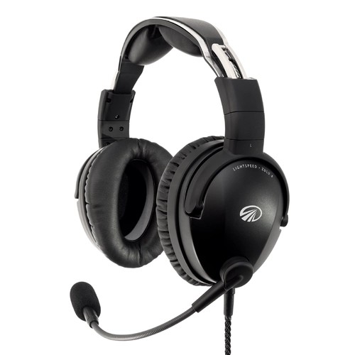 Lightspeed Zulu 4, Braided Cord, U-174 Helicopter Plug