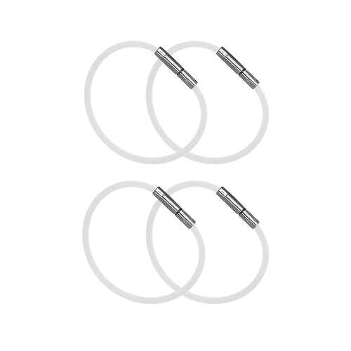 Flyboys Multi Purpose Nylon Checklist Ring 1.75" Diameter - 4 Pack (Opaque)