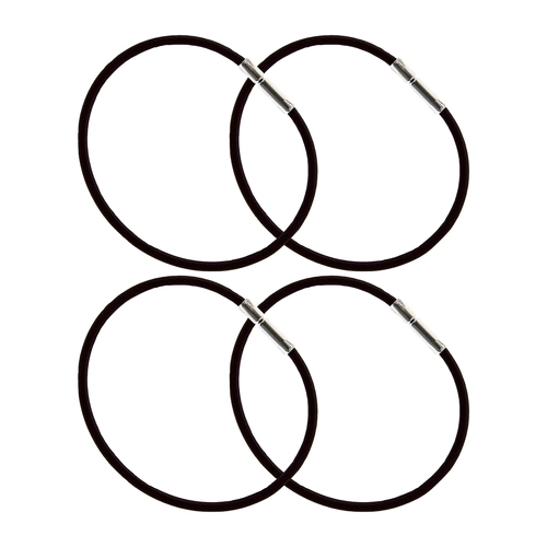 Flyboys Multi Purpose XL Nylon Checklist Ring 2.25" Diameter - 4 Pack (Black)