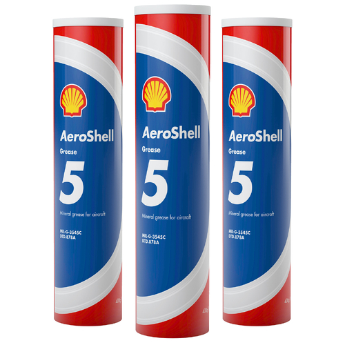 Aeroshell Grease 5 - Wheel Bearing and Engine Accessory (3 Pack)