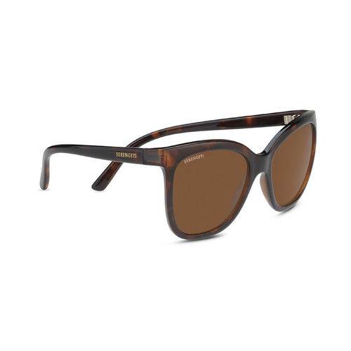 Serengeti Agata - Shiny Tortoise - Polarised Drivers - 8776