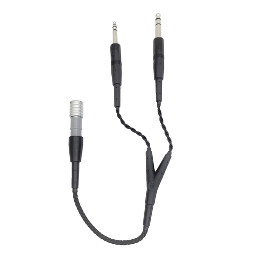 Lightspeed 6 Pin to Dual GA Adapter (Braided Cord)