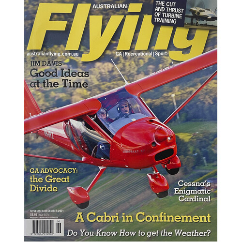 Australian Flying Magazine NOVEMBER/DECEMBER 2021