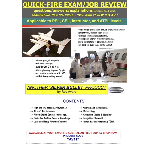 Quick Fire Exam/Job Review Questions, Explanations and Answers - Rob Avery