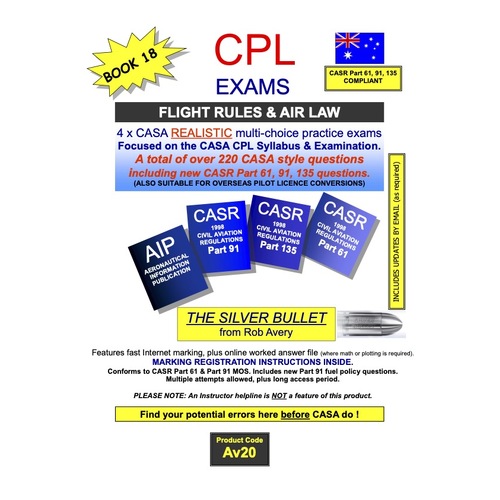 CPL Air Law Exams 1 to 4 - Rob Avery