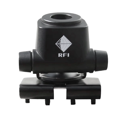Adjustable Trunk or Bonnet Lip Antenna Bracket Black