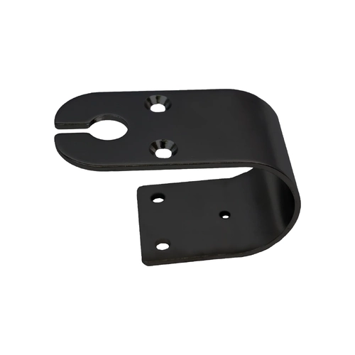Bull Bar Antenna Bracket 45mm Wrap Around - Stainless Steel w Black Powder Coat