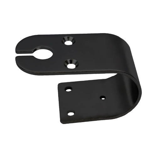 Bull Bar Antenna Bracket 50mm Wrap Around - Stainless Steel w Black Powder Coat