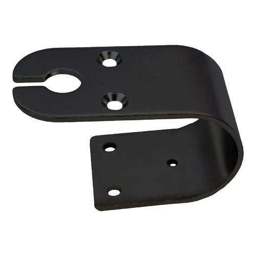 Bull Bar Antenna Bracket 63mm Wrap Around - Stainless Steel w Black Powder Coat