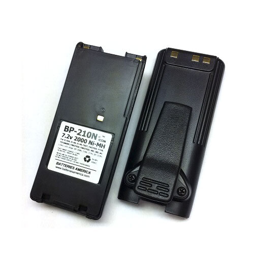 Icom Ni-MH 7.2V/1650mAh Rechargeable Battery for A24/A6 Handheld Transceiver