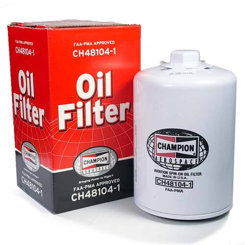Champion Oil Filter CH48104-1 - Spin On, Long