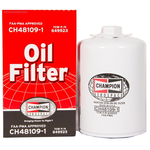 Champion Oil Filter CH48109-1 - Spin On, Long