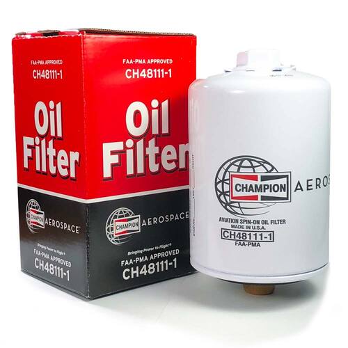 Champion Oil Filter CH48111-1 - Spin On, Long